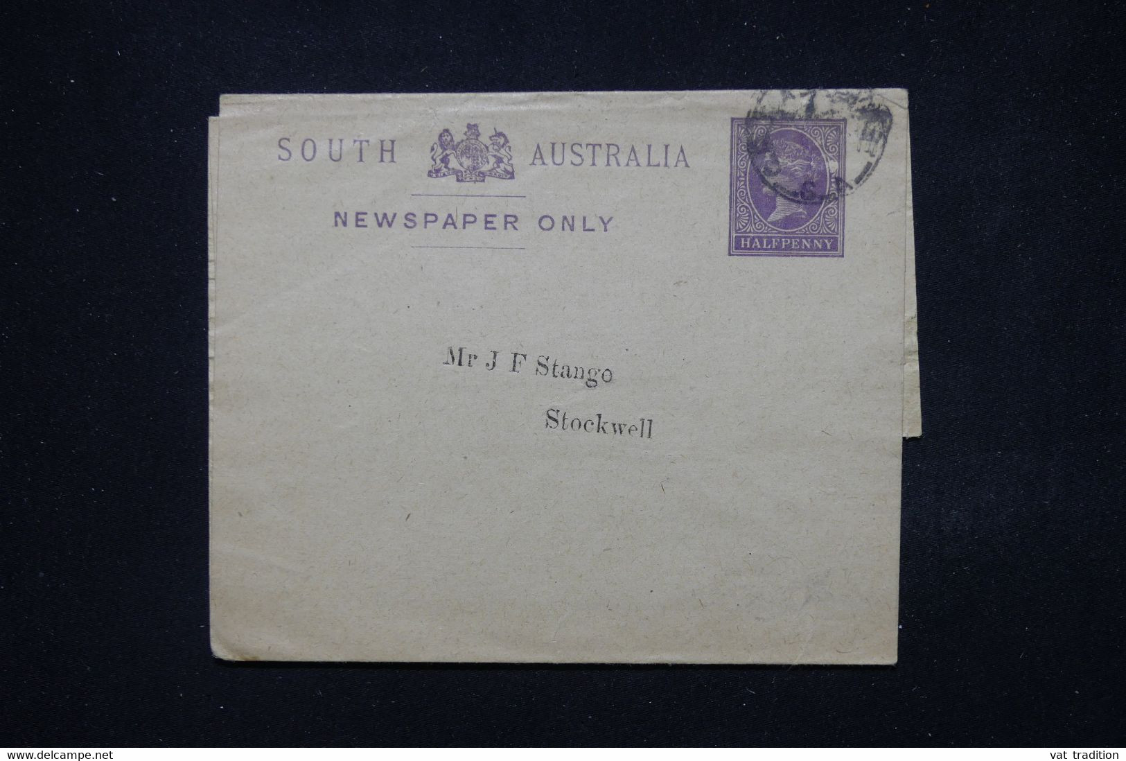 SOUTH AUSTRALIA - Entier Postal ( Pour Imprimés ) Type Victoria Pour Stocwell - L 81128 - Postal Stationery