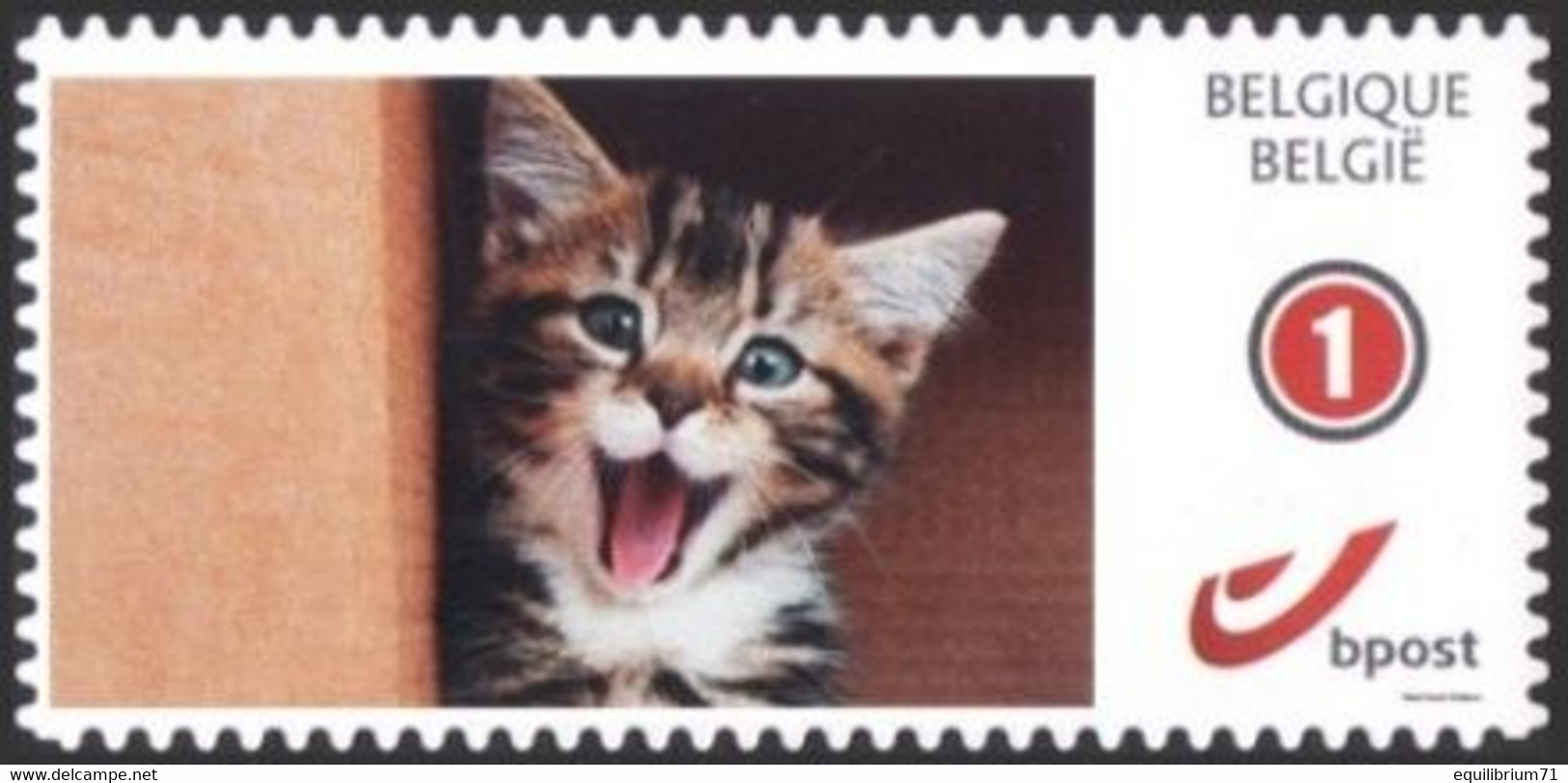 DUOSTAMP** / MYSTAMP** - Chat / Kat / Katze / Cat - Autocollant / Zelfklevend / Selbstklebend / Self Adhesive - Ungebraucht