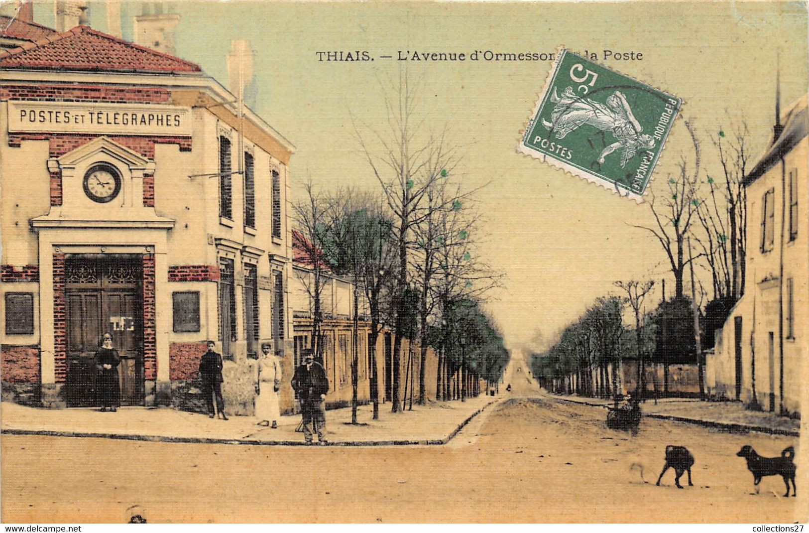 94-THIAIS- L'AVENUE D'ORMESSON DE LA POSTE - Thiais