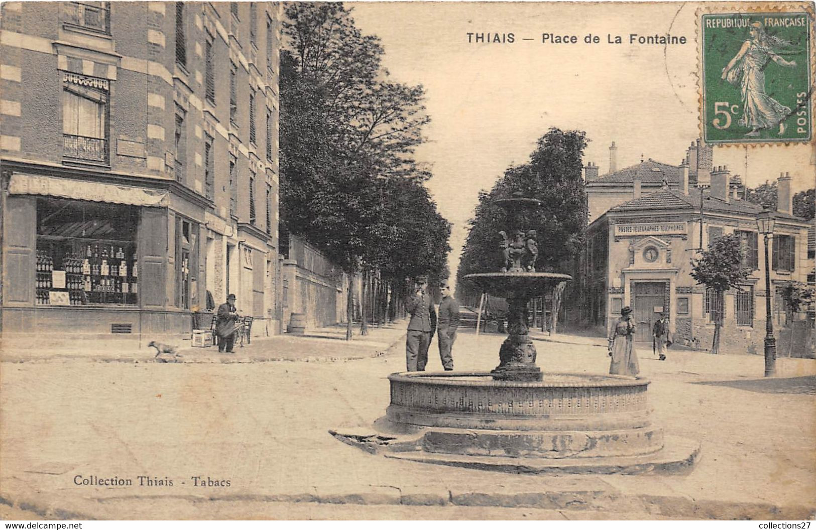 94-THIAIS-PLACE DE LA FONTAINE - Thiais