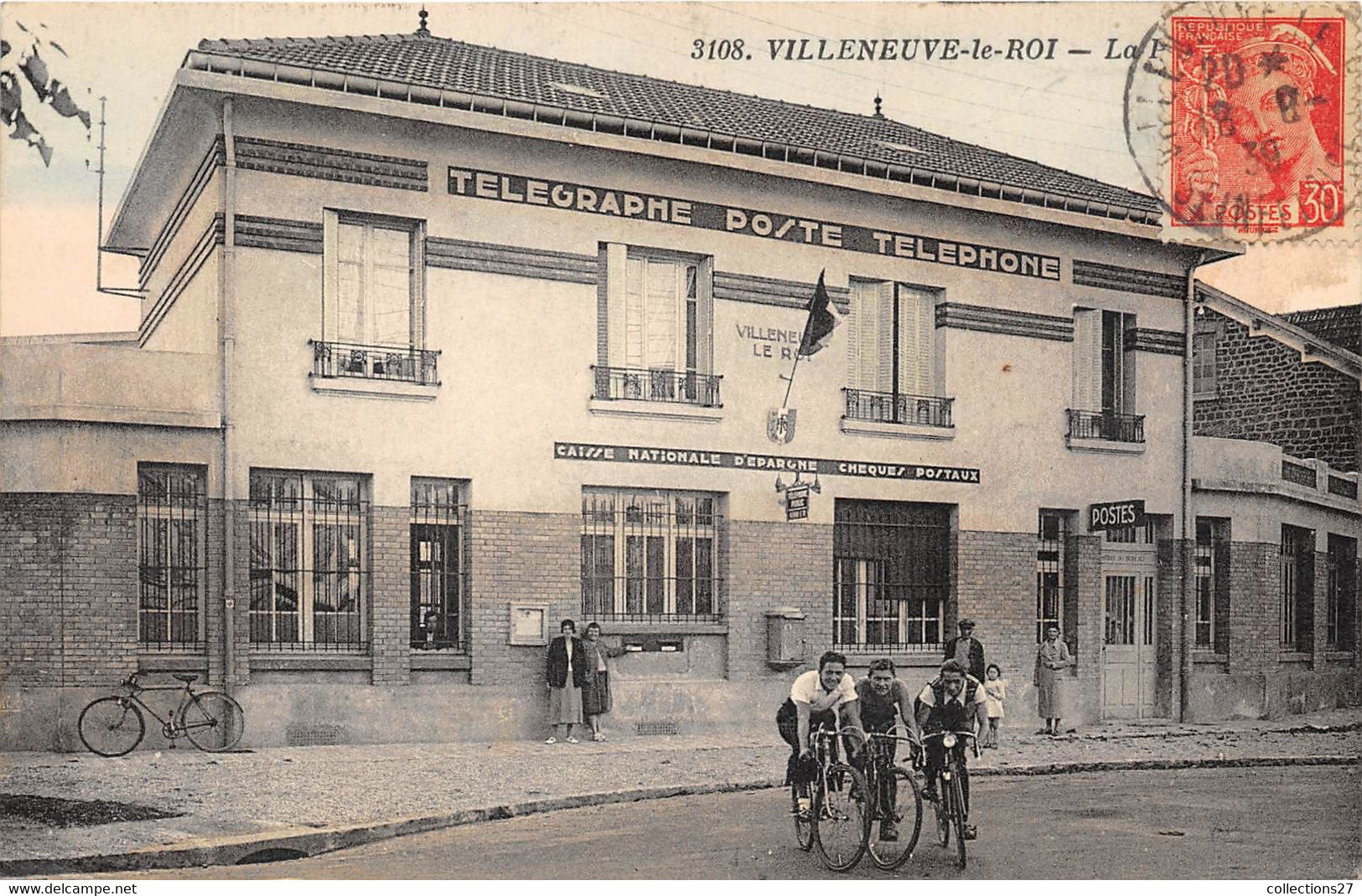 94-VILLENEUVE-LE-ROI- LA POSTE - Villeneuve Le Roi