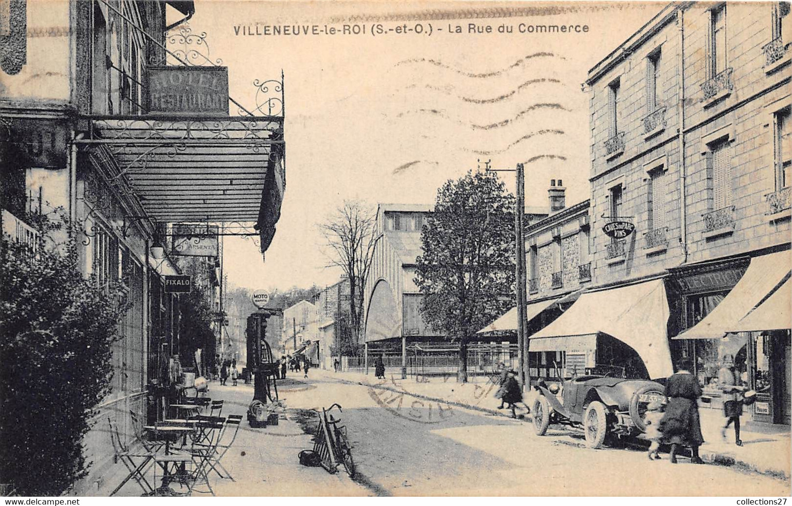 94-VILLENEUVE-LE-ROI-LA RUE DU COMMERCE - Villeneuve Le Roi