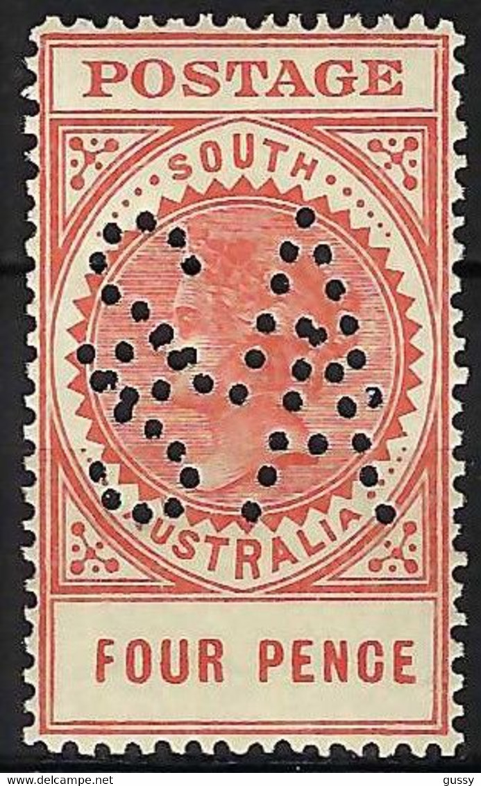 AUSTRALIE DU SUD Service: Le Y&T 48  Neuf*, Variété "perforation SA Doublée" - Ungebraucht