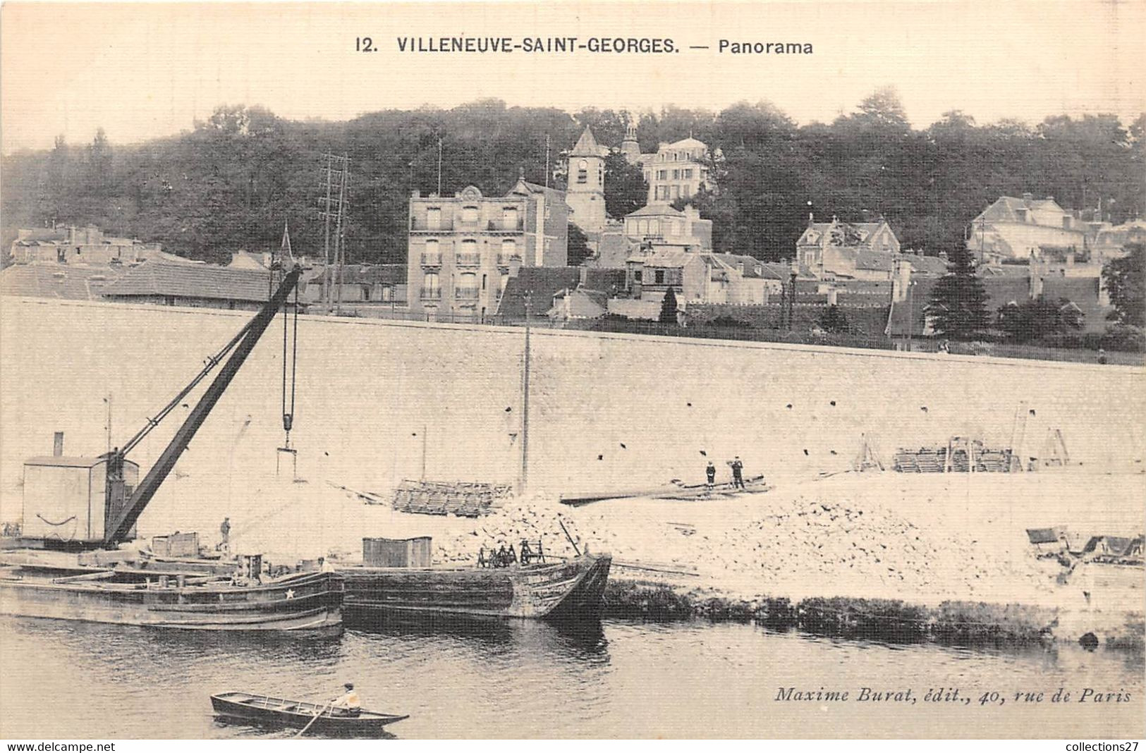 94-VILLENEUVE-SAINT-GEORGES-PANORAMA - Villeneuve Saint Georges