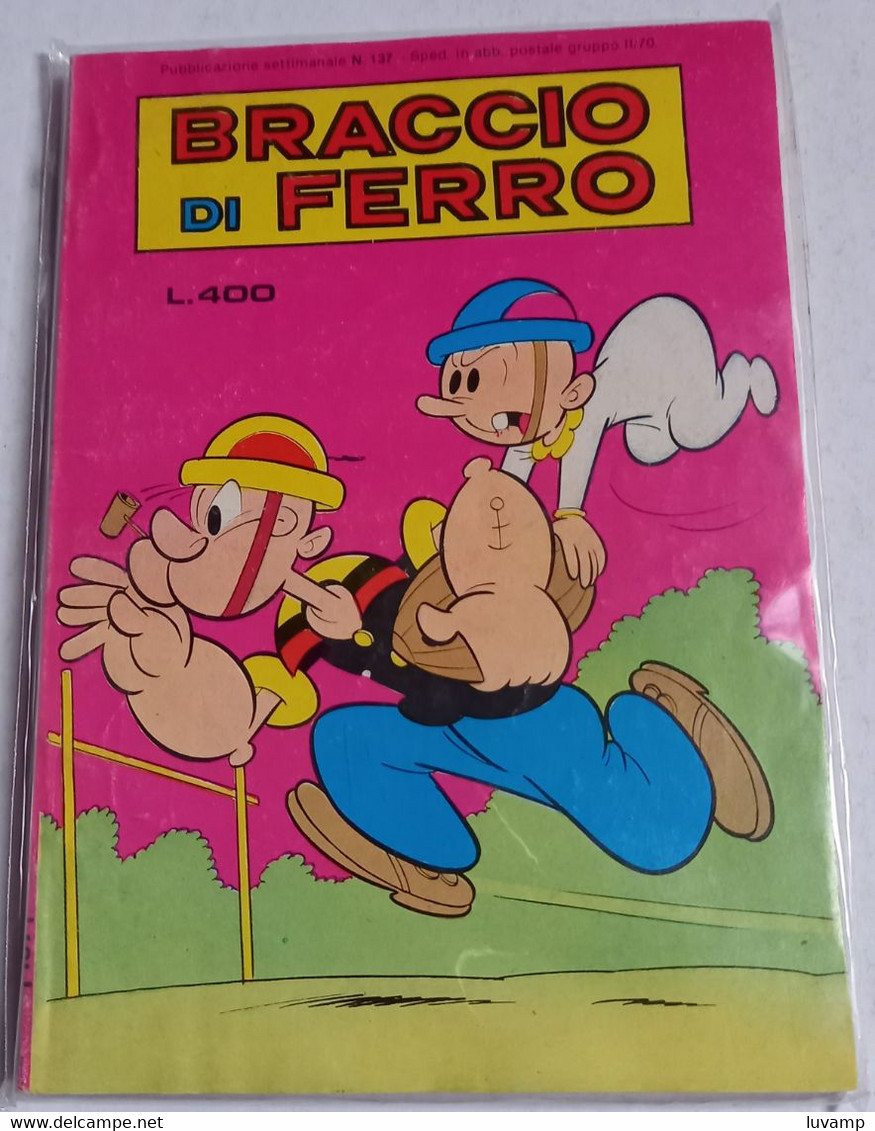 BRACCIO DI FERRO N. 137  DEL   2 NOVEMBRE 1979 -EDIZ. METRO (CART 48) - Humour