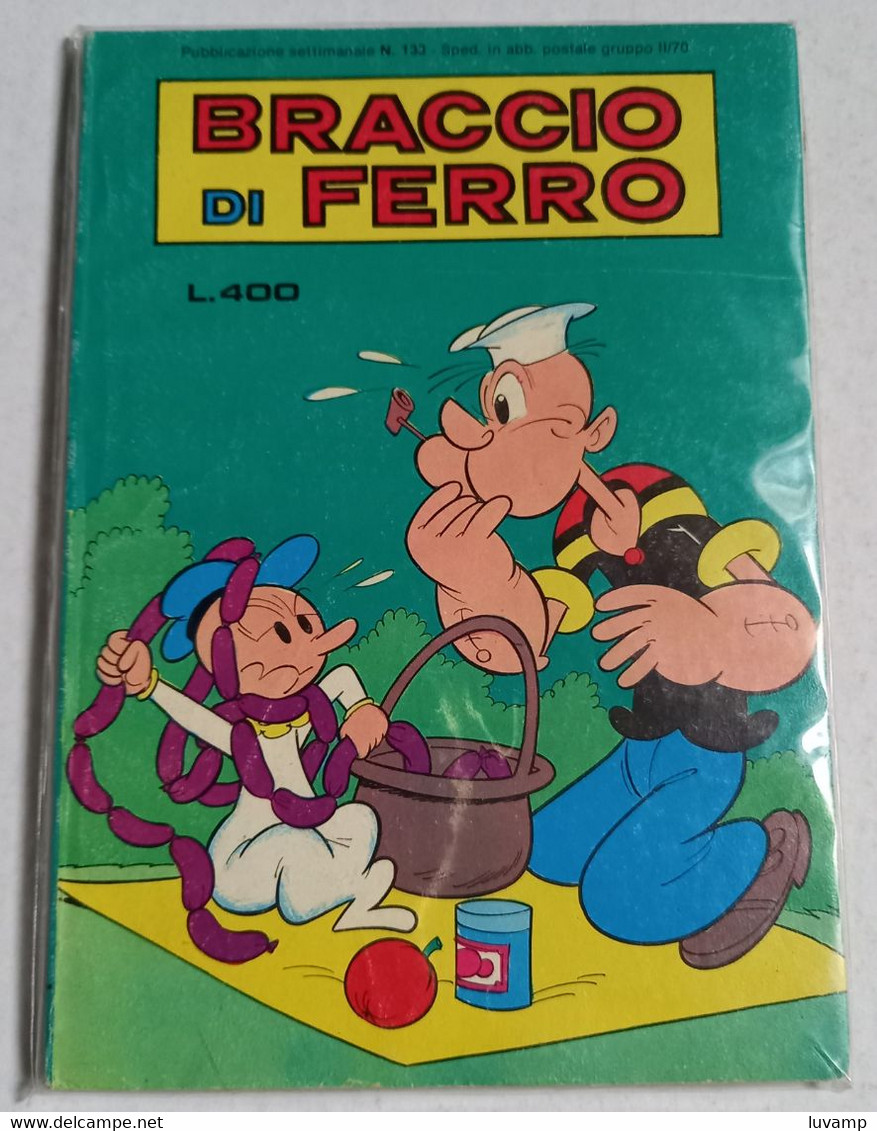 BRACCIO DI FERRO N. 133  DEL  5 OTTOBRE 1979 -EDIZ. METRO (CART 48) - Humoristiques