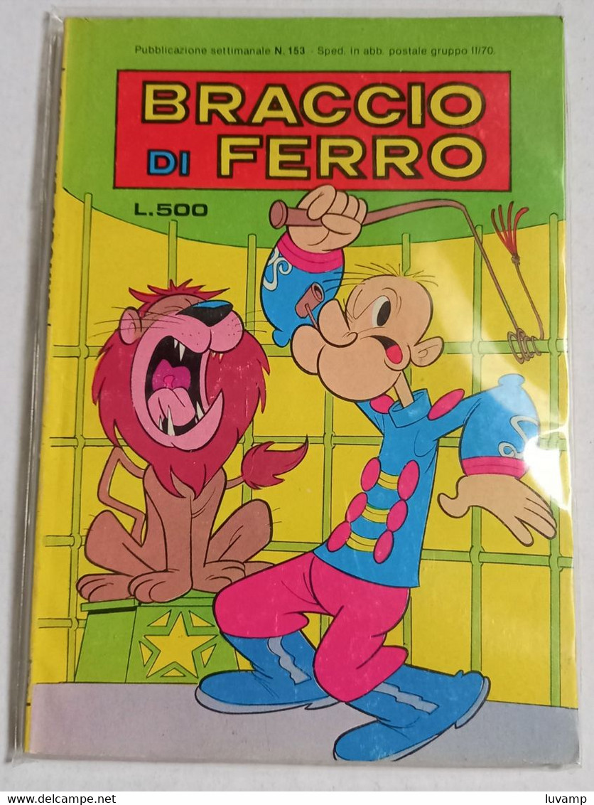 BRACCIO DI FERRO N. 153  DEL   22 FEBBRAIO 1980 -EDIZ.  METRO(CART 48) - Humoristiques
