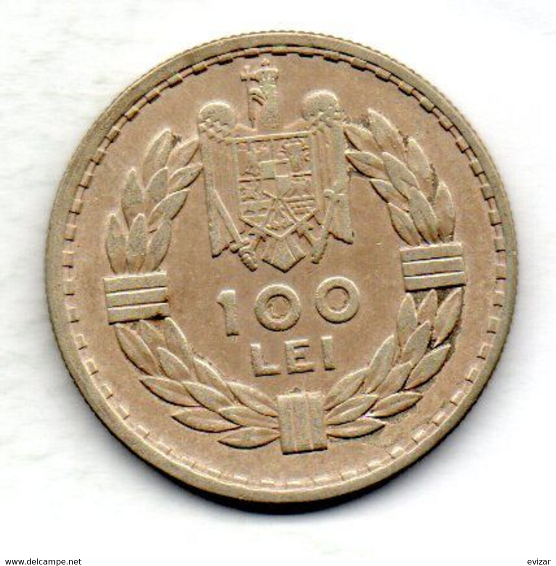 ROMANIA, 100 Lei, Silver, Year 1932, KM #52 - Rumänien