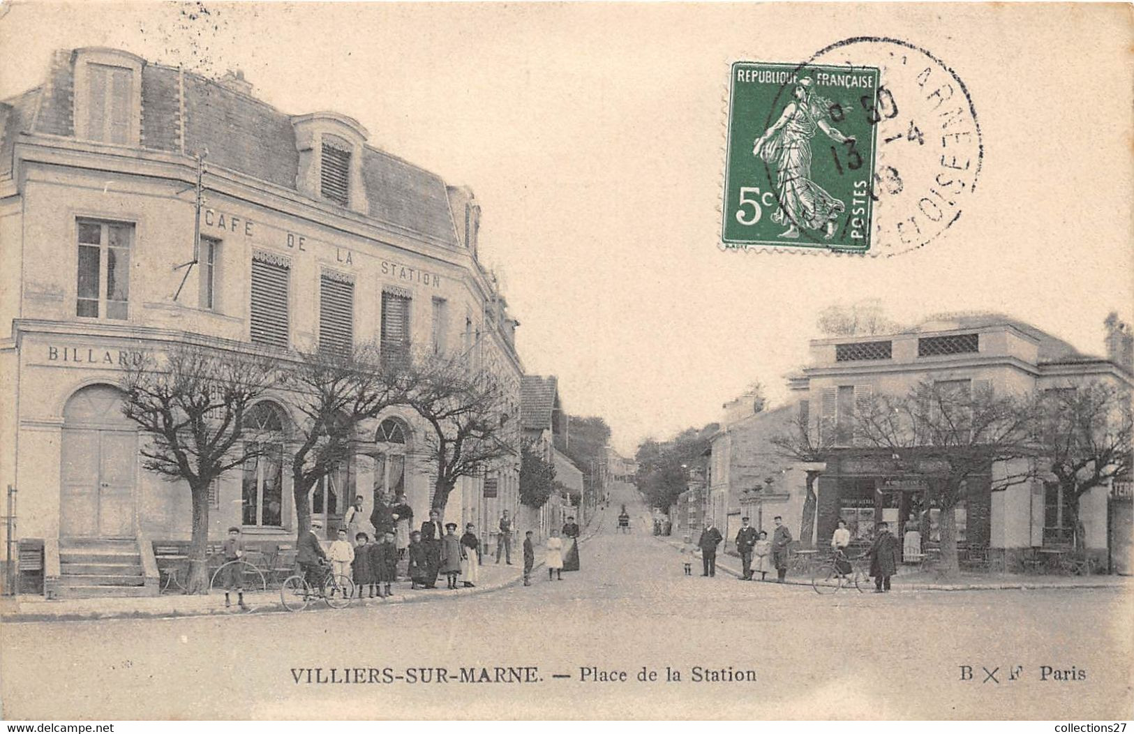 94-VILLIERS-SUR-MARNE-PLACE DE LA STATION - Villiers Sur Marne