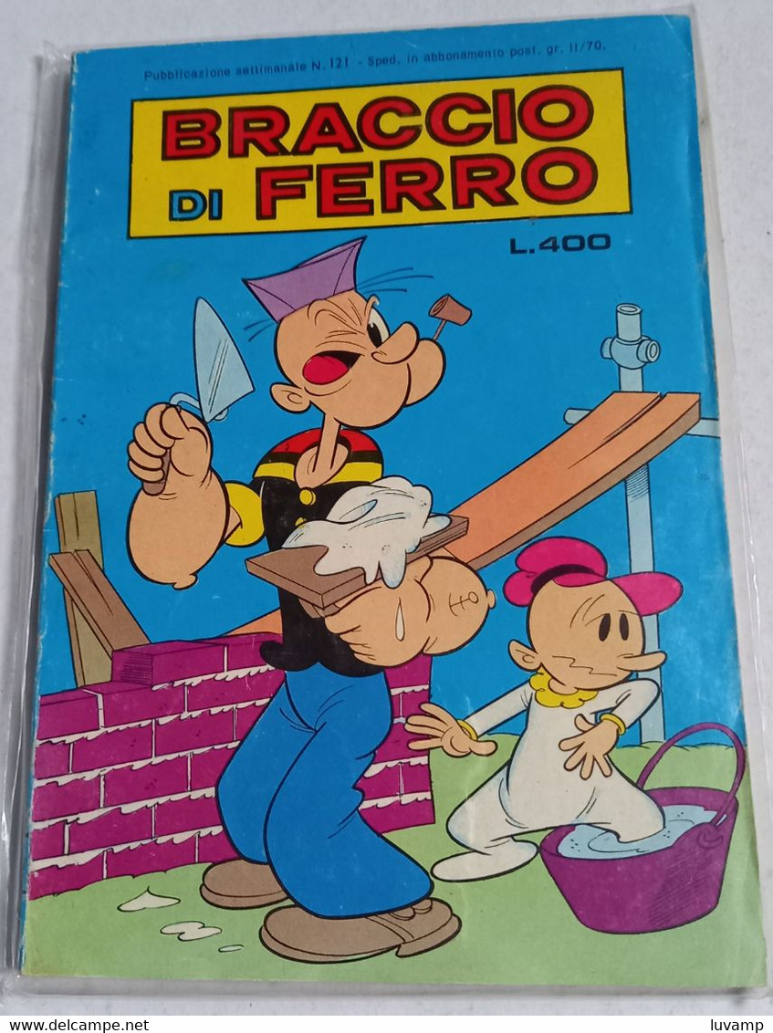 BRACCIO DI FERRO N. 121  DEL   13 LUGLIO 1979 -EDIZ.  METRO (CART 48) - Humor