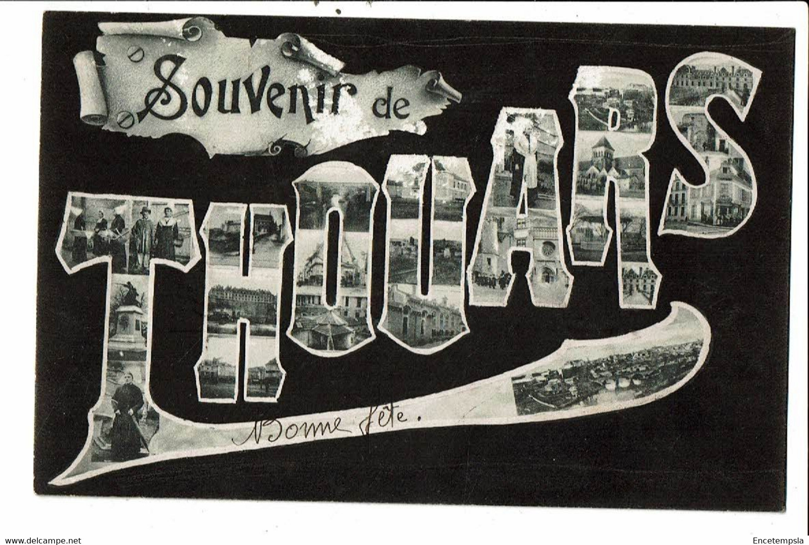CPA Carte Postale France- Thouars- Souvenir De Thouars -1905 VM24825p - Thouars