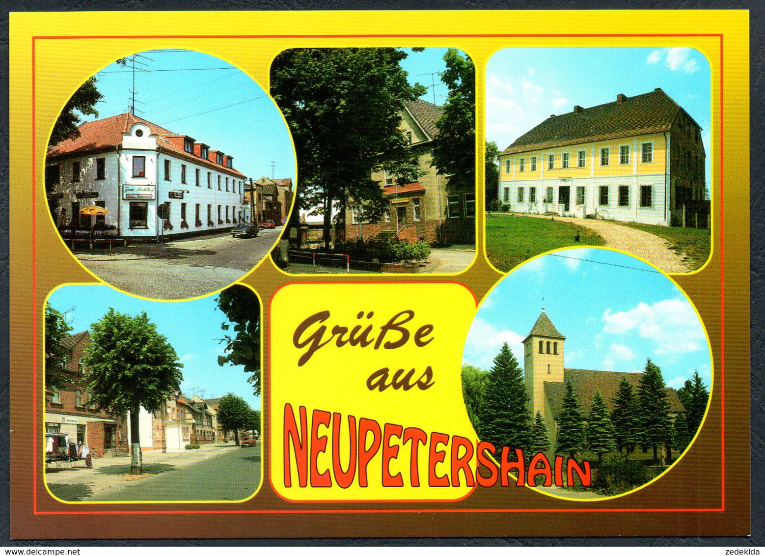 E5297 - TOP Neupetershain - Bild Und Heimat Reichenbach Qualitätskarte - Welzow