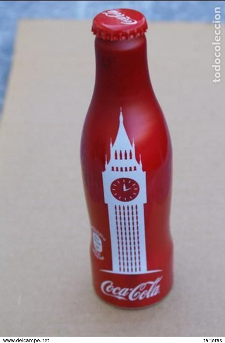 BOTELLA DE COCA-COLA DEL BIG BEN DE LONDRES (NUEVA Y LLENA) - COKE - Flessen