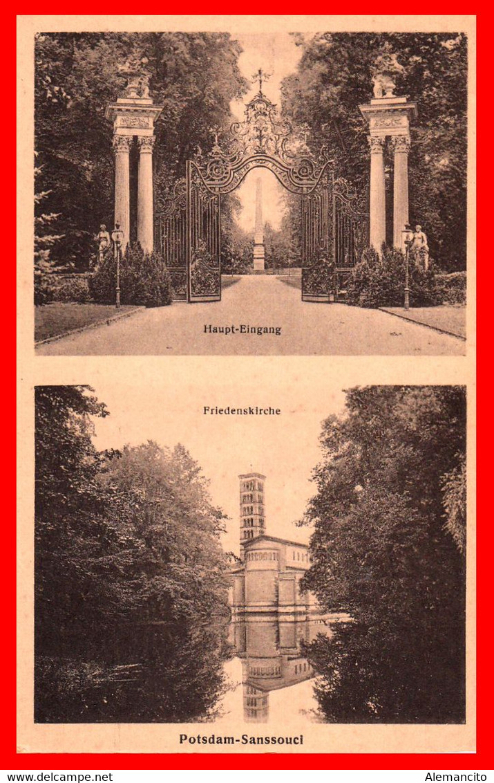 ALEMANIA - TARJETA POSTAL - FRIEDENSKIRCHE- POTSDAM - BERLIN - Schöneberg