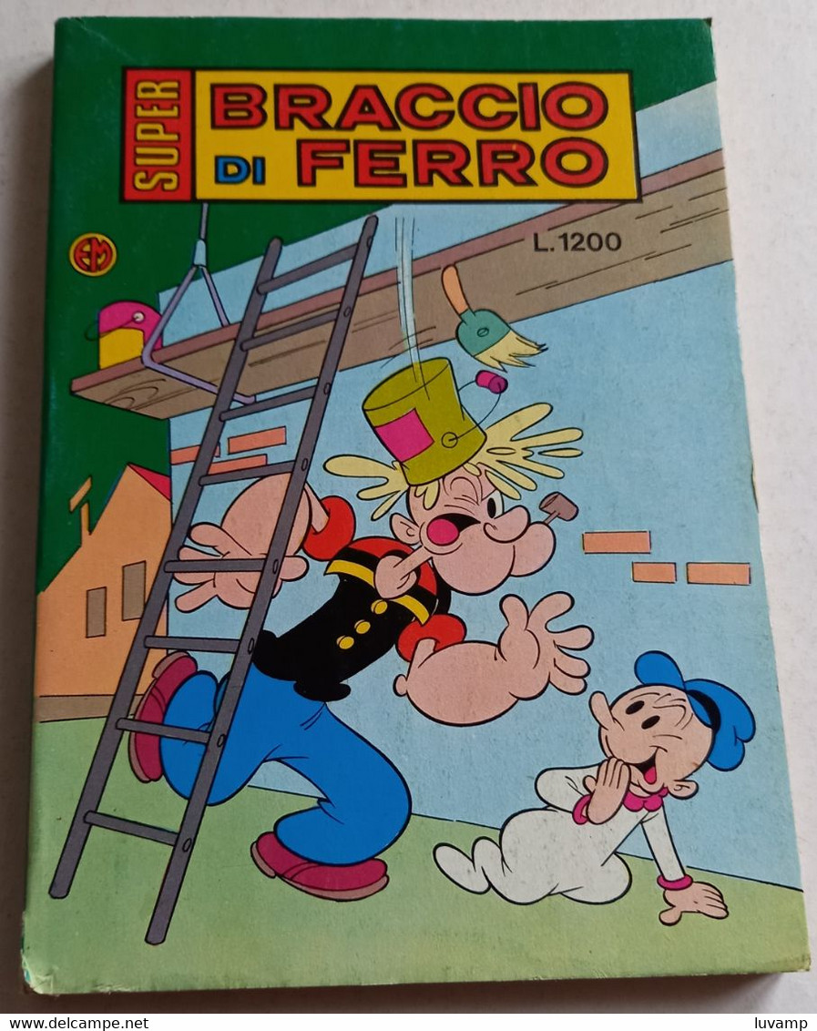 BRACCIO DI FERRO SUPER N. 151 DEL   MARZO 1985 -EDIZ.  METRO (CART 48) - Humoristiques