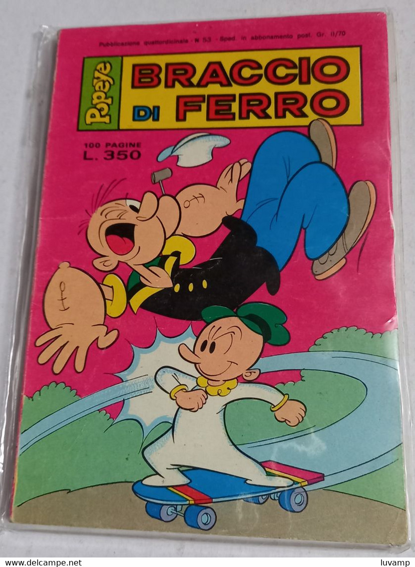 POPEYE -BRACCIO DI FERRO   N. 53 DEL  24 MARZO 1978 -EDIZ.  METRO (CART 48) - Umoristici