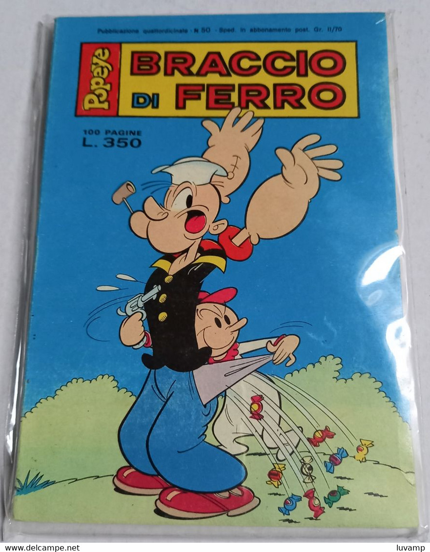 POPEYE -BRACCIO DI FERRO   N. 50  DEL  10 FEBBRAIO 1978 -EDIZ.  METRO (CART 48) - Humor
