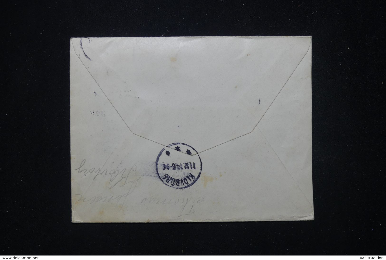 DANEMARK - Enveloppe De Copenhague Pour Klovborg En 1914 - L 81258 - Autres & Non Classés