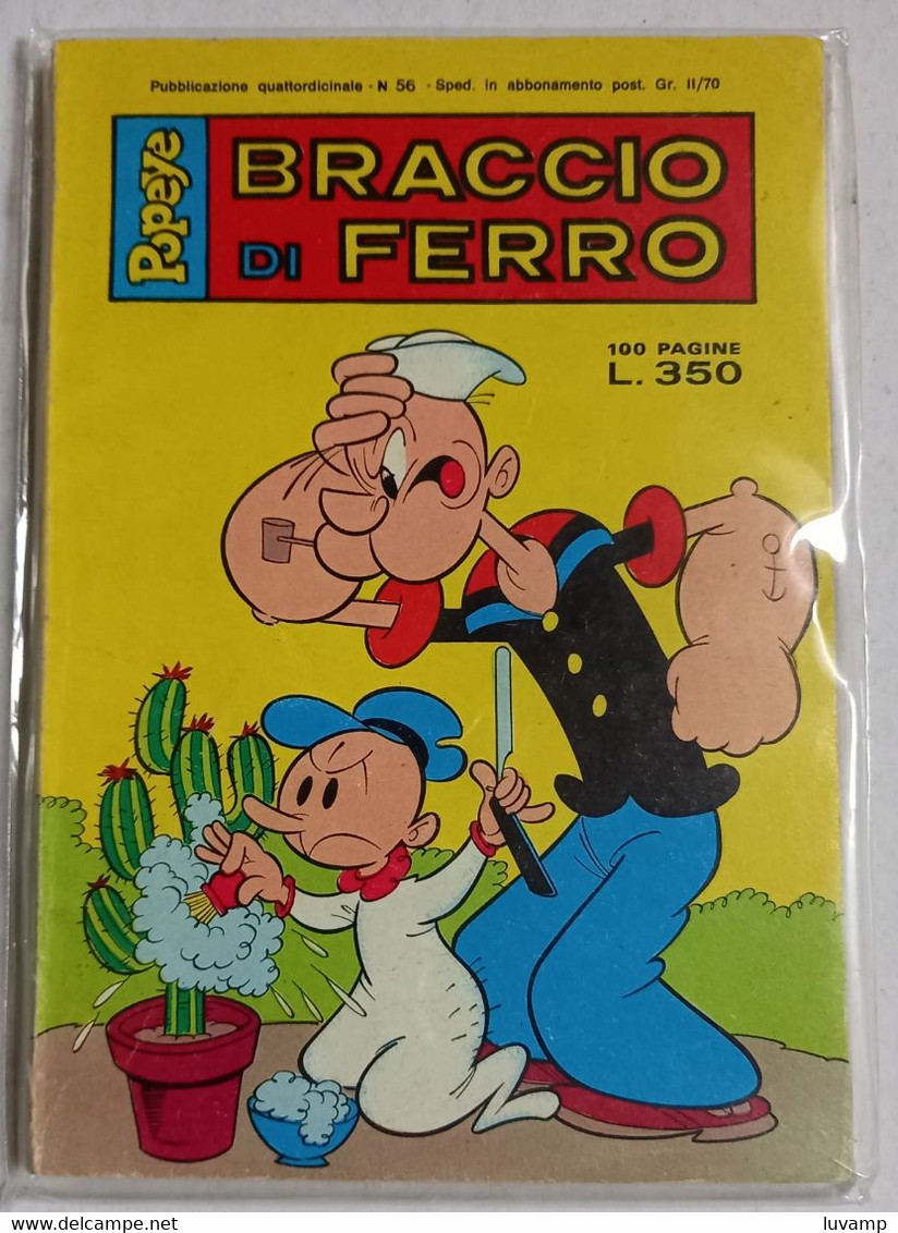 POPEYE -BRACCIO DI FERRO   N. 56  DEL   5 MAGGIO 1978  -EDIZ.  METRO (CART 48) - Humoristiques