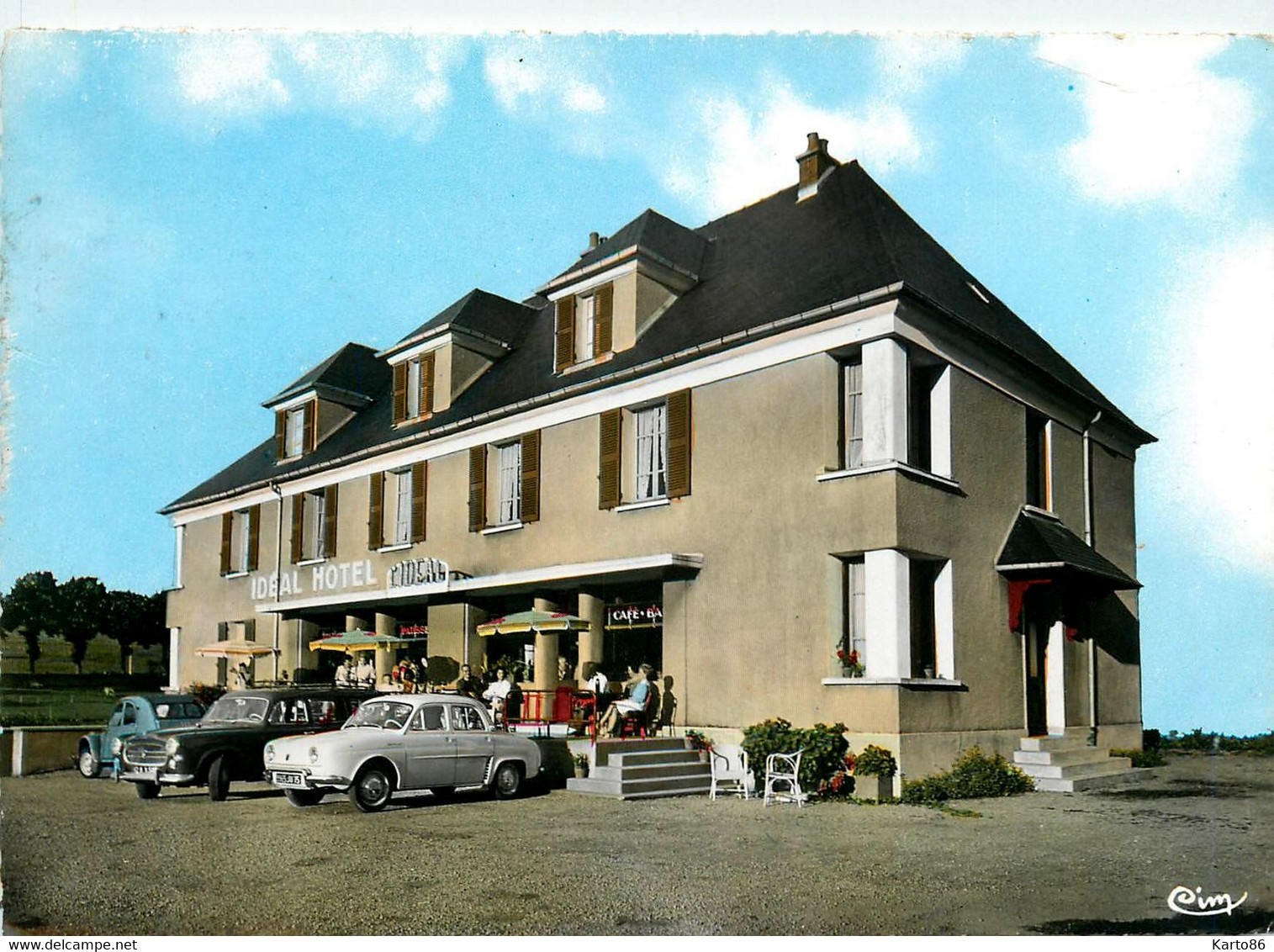 Montsauche * Idéal Hôtel MARILLER Propriétaire * Automobile Voiture Ancienne - Montsauche Les Settons