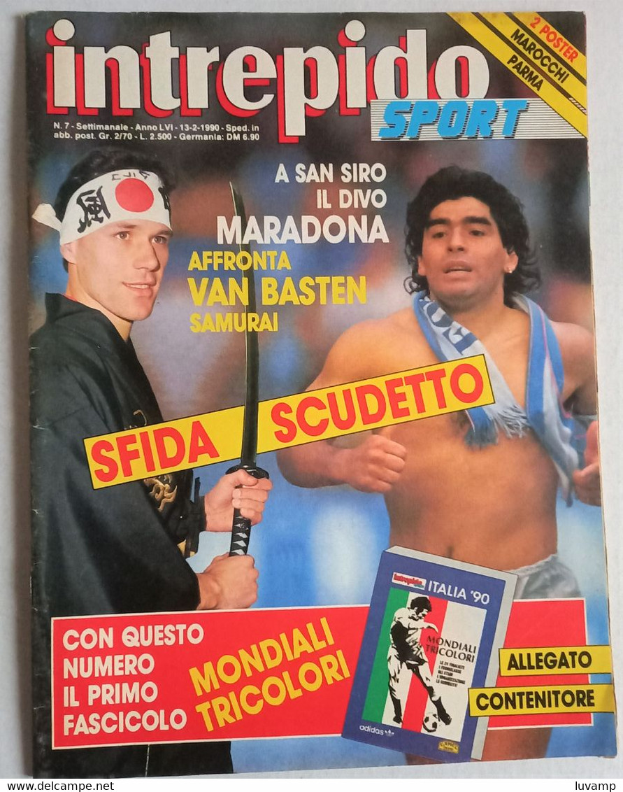 INTREPIDO SPORT  N. 7  DEL    13 FEBBRAIO 1990 (CART 56 B) - Umoristici