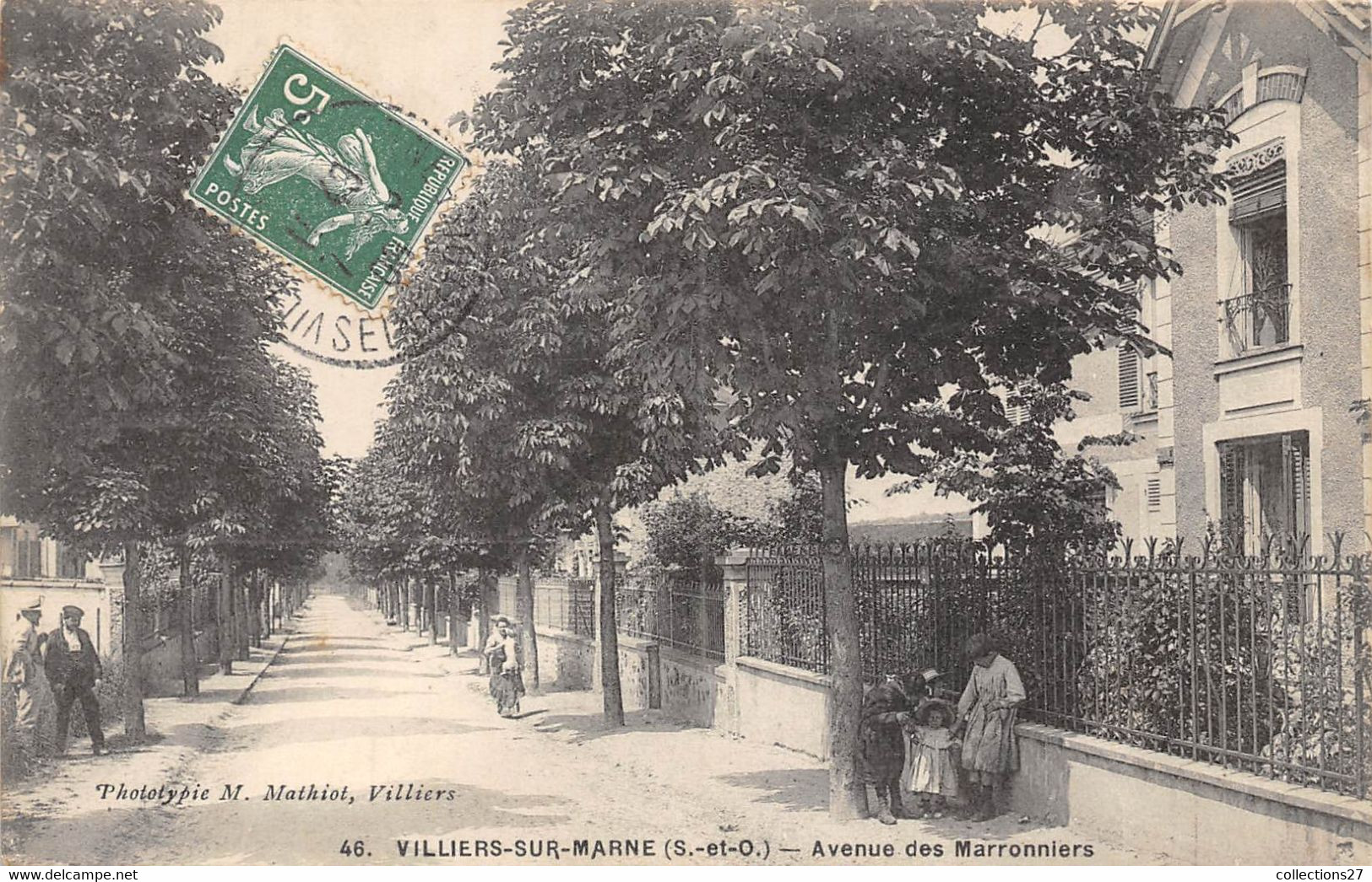 94-VILLIERS-SUR-MARNE- AVENUE DES MARRONNIERS - Villiers Sur Marne