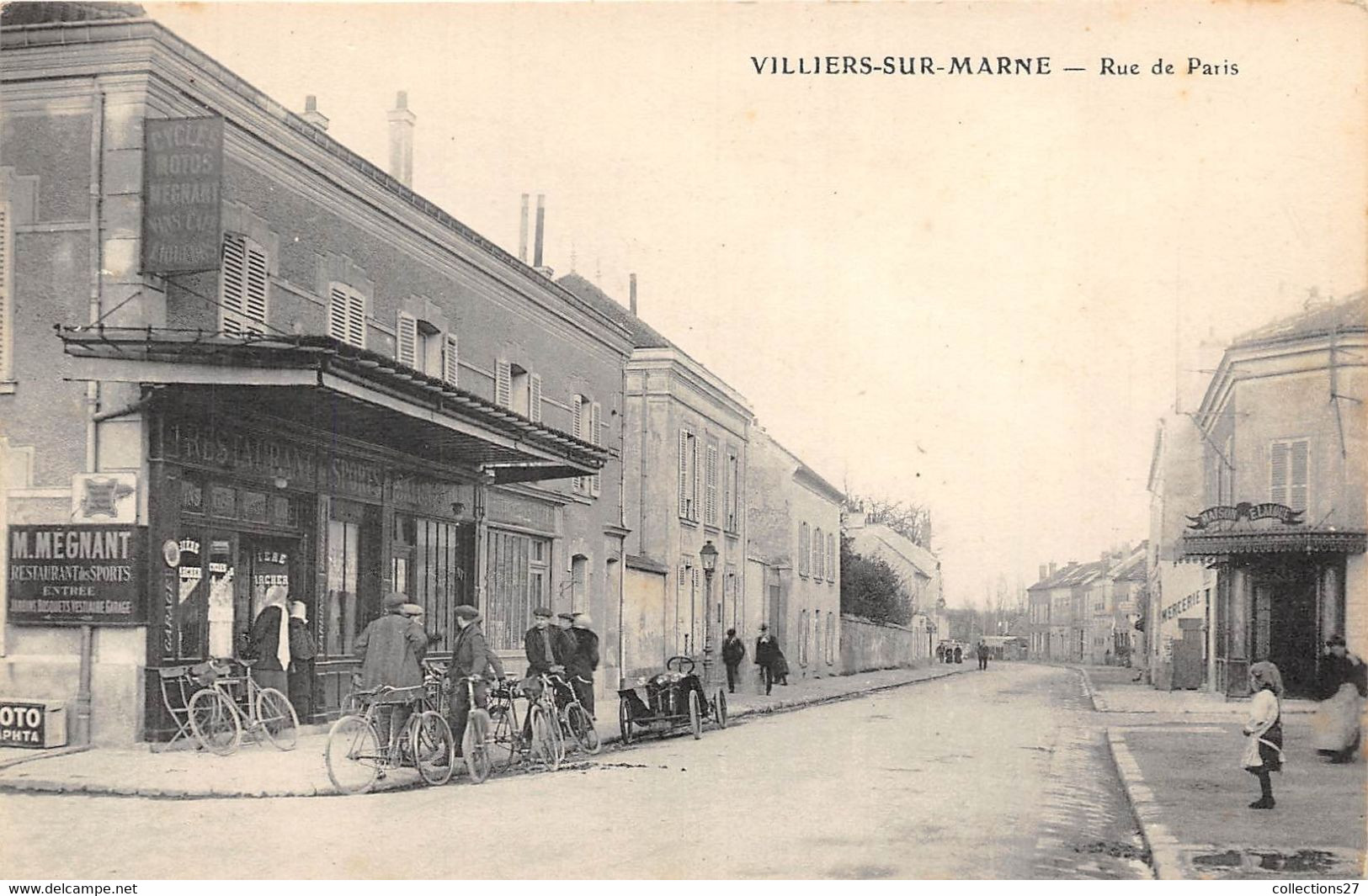 94-VILLIERS-SUR-MARNE- RUE DE PARIS - Villiers Sur Marne