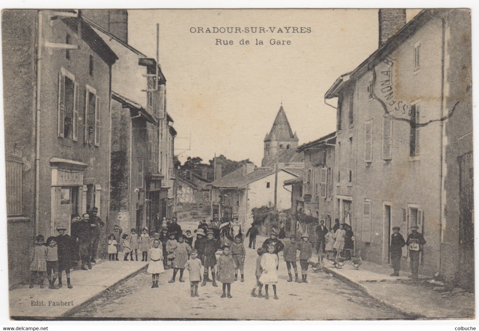 87 - ORADOUR-SUR-VAYRES +++ Rue De La Gare +++ - Oradour Sur Vayres