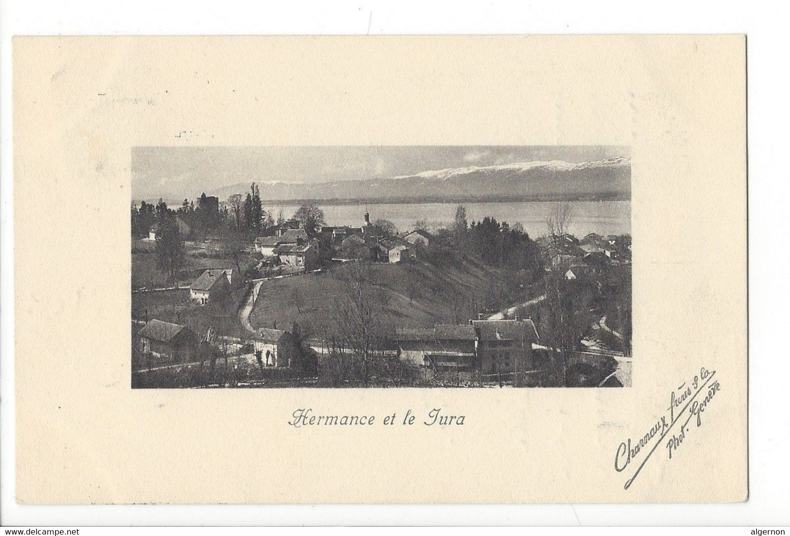 26415 - Hermance Et Le Jura 1916 - Hermance