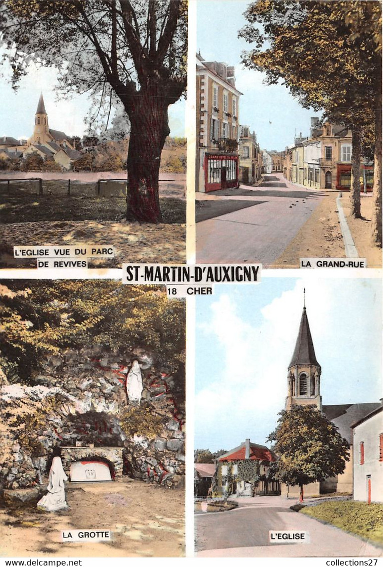 18-SAINT-MARTIN-D'AUXIGNY- MULTIVUES - Other & Unclassified