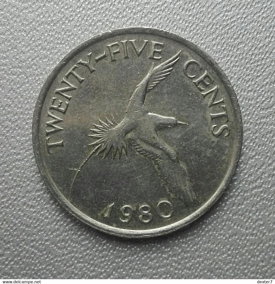 Bermuda 1980 25 Cents Elizabeth II - Bermuda