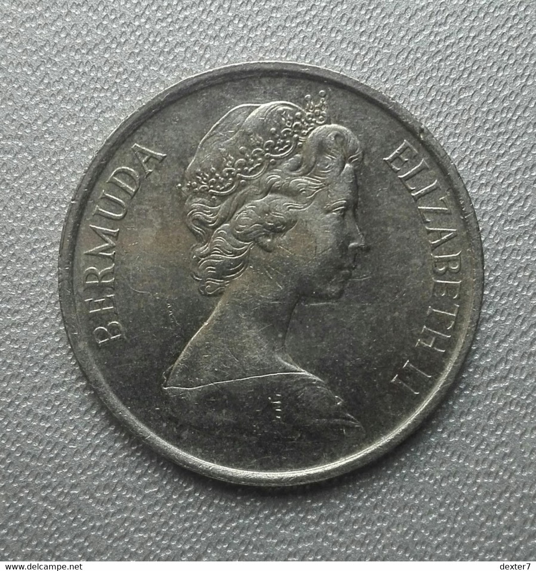 Bermuda 1980 25 Cents Elizabeth II - Bermudas