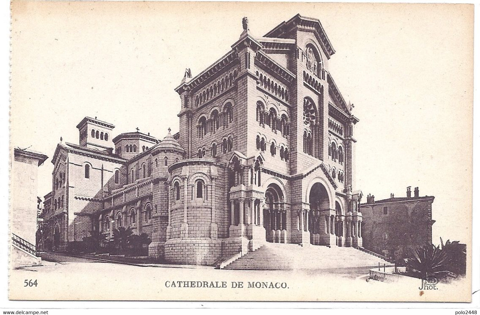 CPA - Monaco -La Cathédrale - Kathedrale Notre-Dame-Immaculée