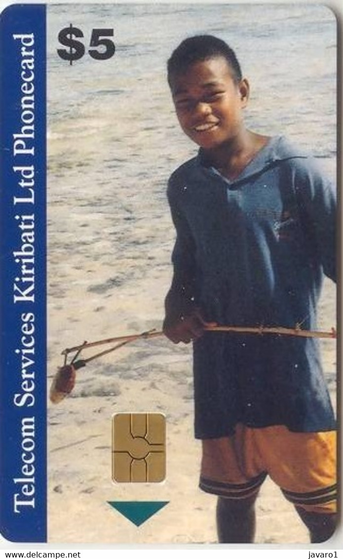 KIRIBATI : S01 $5 Young Man Fishing (MINT No Blister) MINT - Kiribati