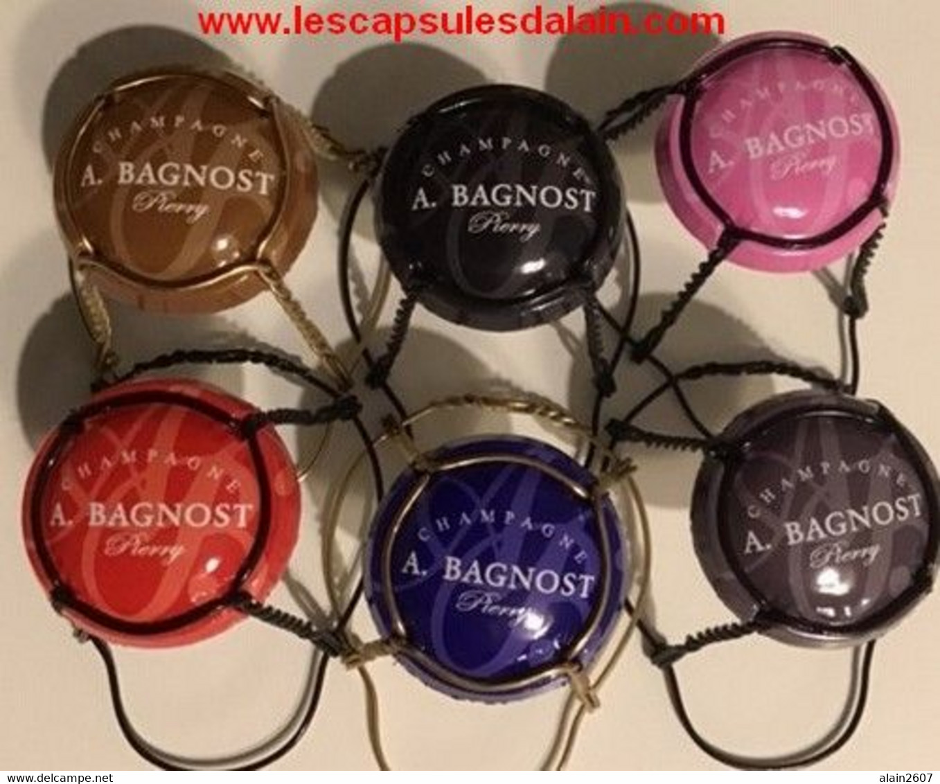 6 BELLES CAPSULES CHAMPAGNE BAGNOST.A NEWS - Collections