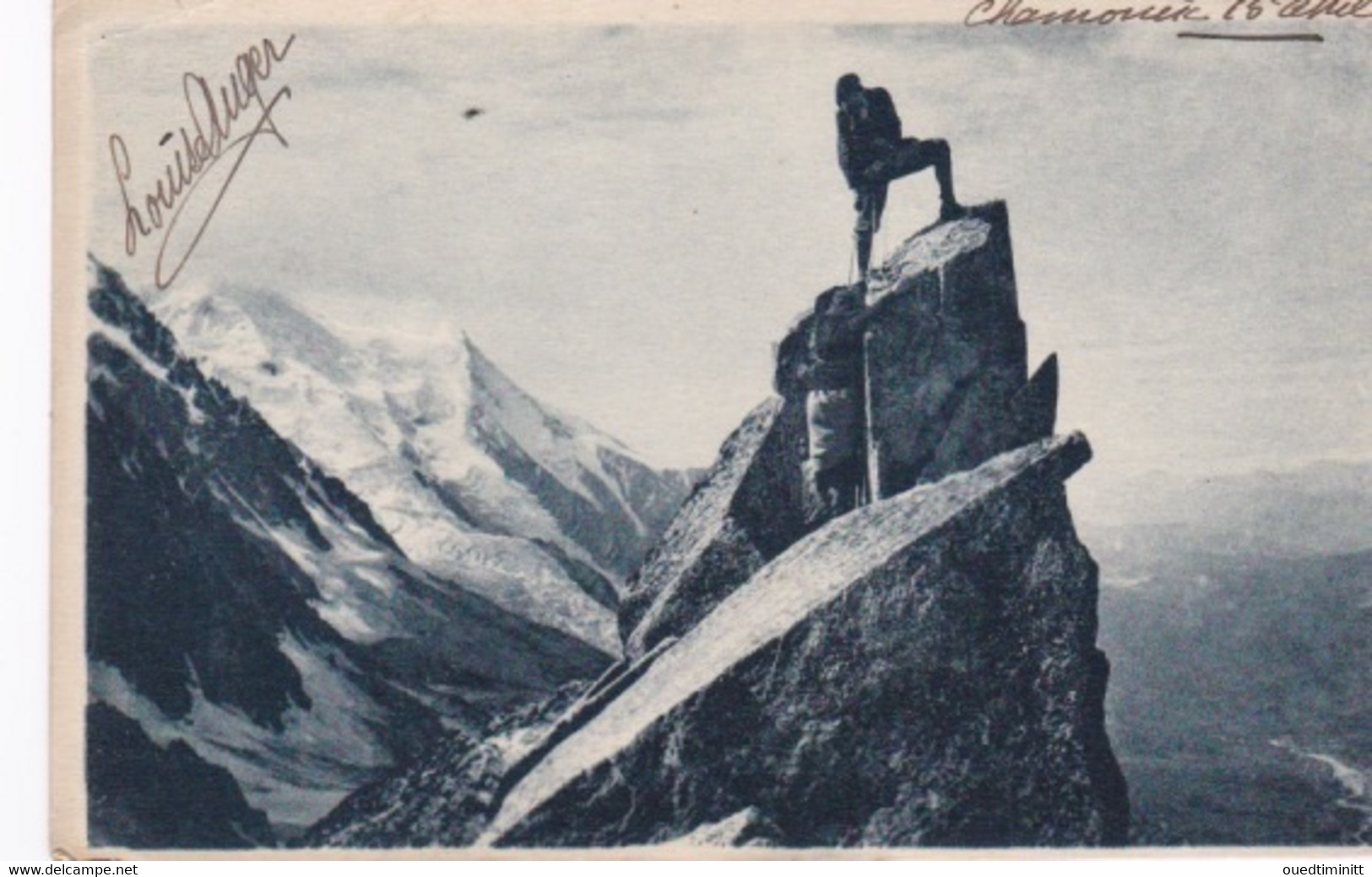 Chamonix, Alpinistes, 1929. - Alpinisme