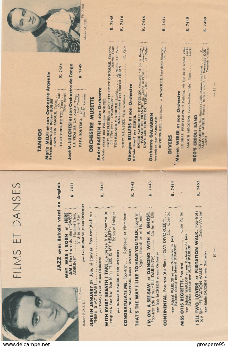 LA VOIX DE SON MAITRE CATALOGUE AVEC PANZERA EN COUVERTURE AVRIL 1935 - Werbung