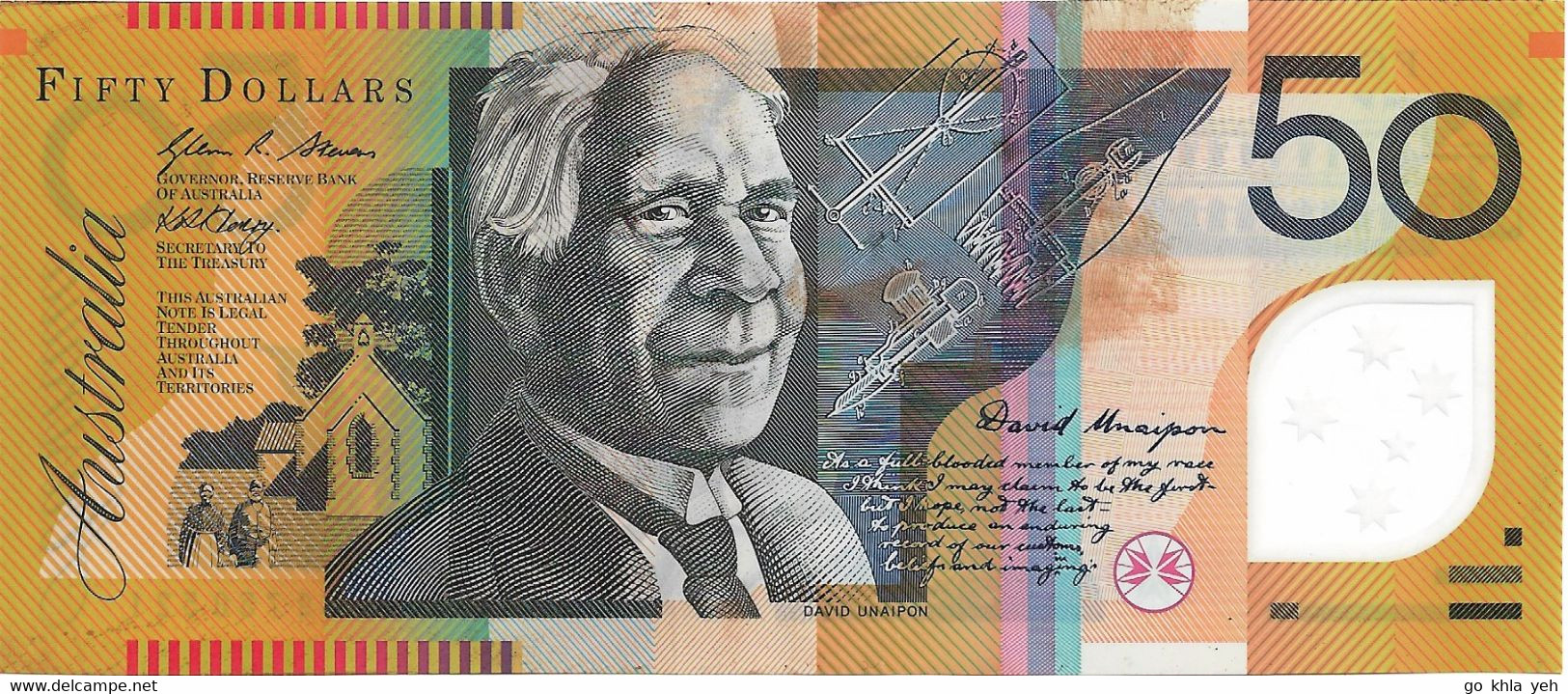 AUSTRALIE 2009 50 Dollar - P.60g Neuf UNC - 2005-... (polymère)