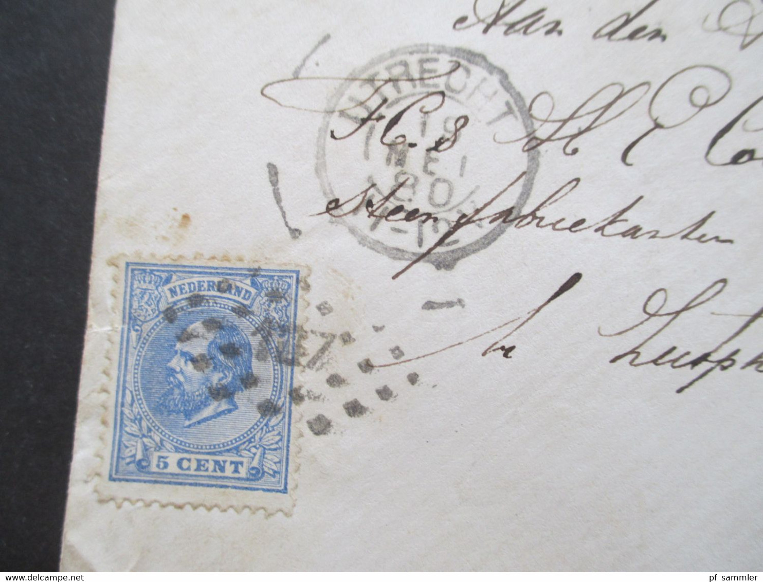 Niederlande 1880 König Willem III. Nr. 19 EF Nummernstempel 127 ?! Nach Zutphen Gesendet Mit Ank. Stempel - Briefe U. Dokumente