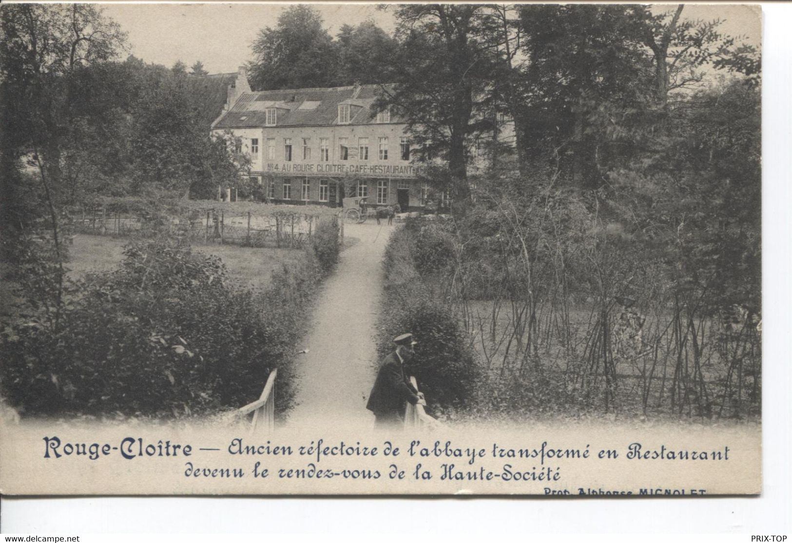 REF2570/ CP-PC Auderghem Rouge-Cloître Abbaye Transformé En Restaurant RDV De La Haute Société MINT - Auderghem - Oudergem