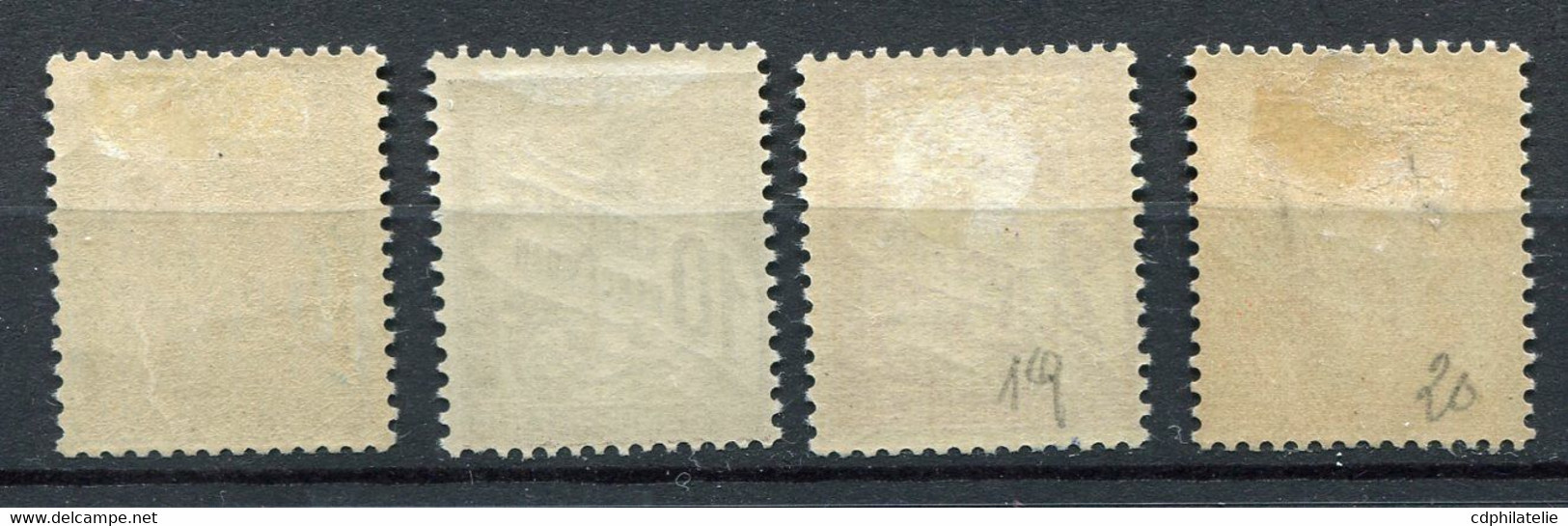 ANDORRE FRANCAIS TIMBRES-TAXE N°17 / 20 * - Neufs