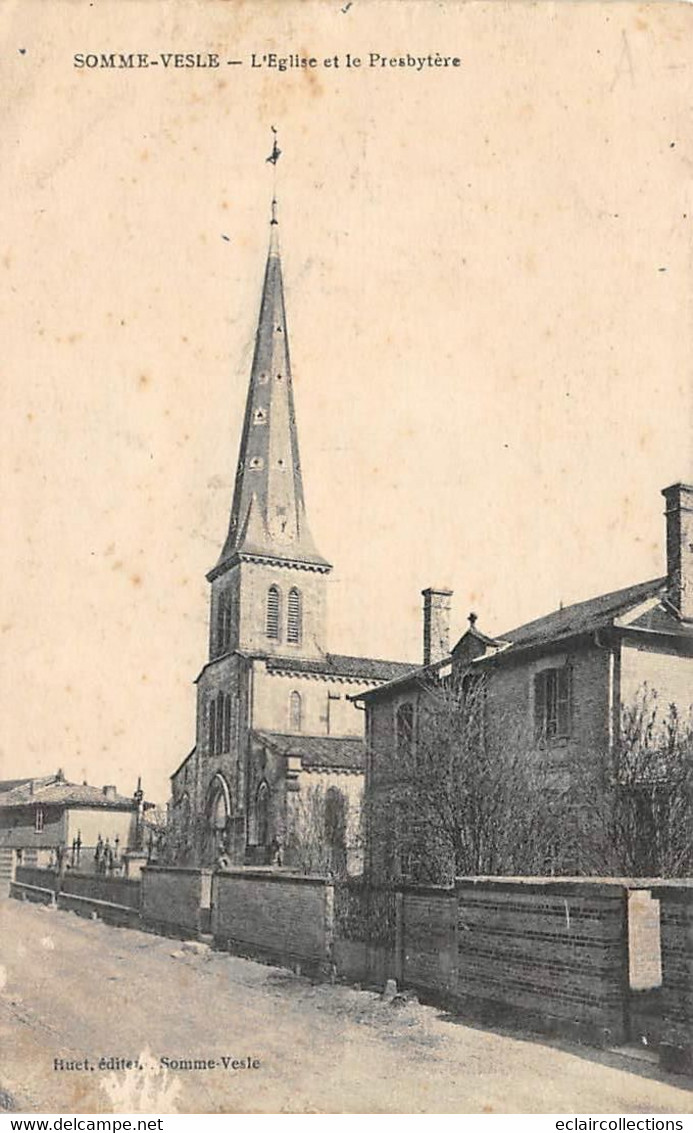 Somme-Vesle         51       Eglise Et Presbytère          (voir Scan) - Sonstige & Ohne Zuordnung