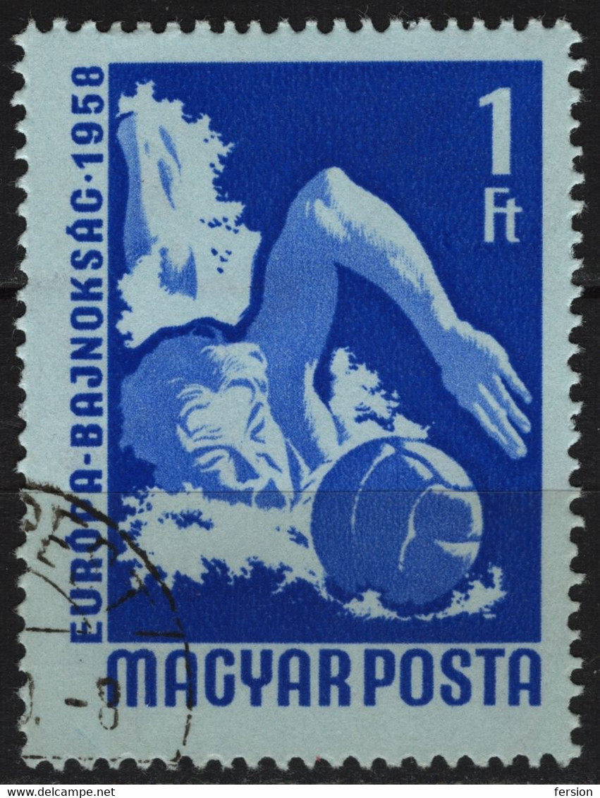 WATERPOLO Water Polo -  Europe Europa European Championship / 1958 Hungary - Canceled Used - Wasserball