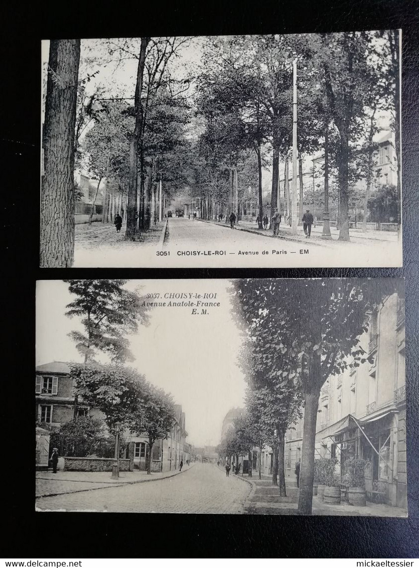 CHOISY LE ROI. Avenue De Paris Et Avenue Anatole France - Choisy Le Roi