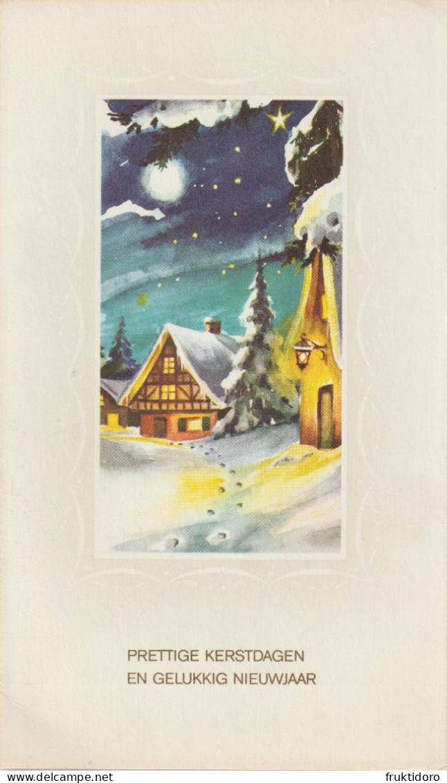 CCNL The Netherlands Christmas Cards - Candles - White Fir - Nuts - Shepherds - Snow - Bridge - Munttoren In Amsterdam - Colecciones Y Lotes