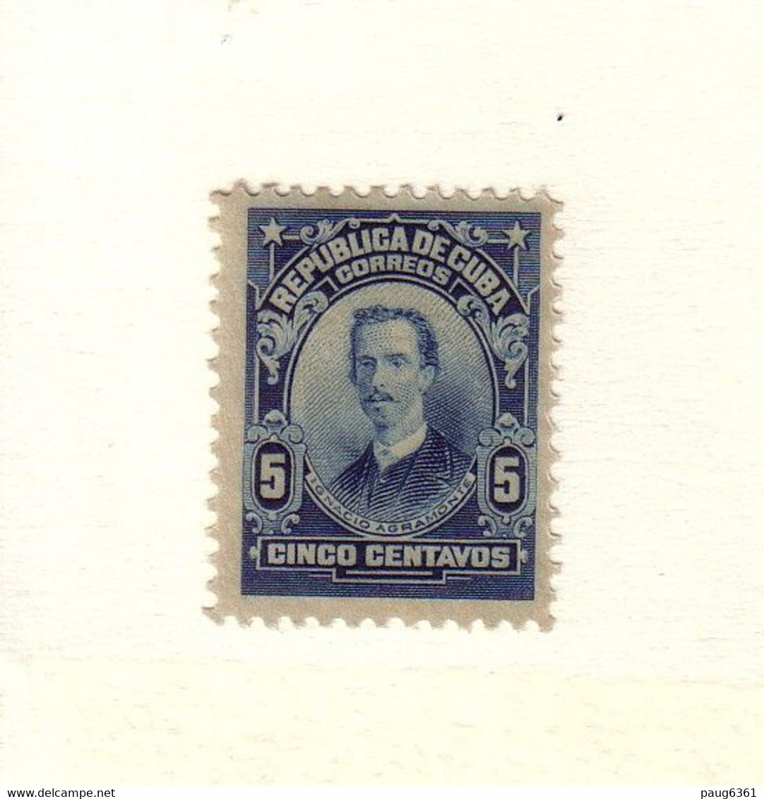 CUBA 1911/14 COURANT  YVERT N°163 NEUF MLH* - Unused Stamps