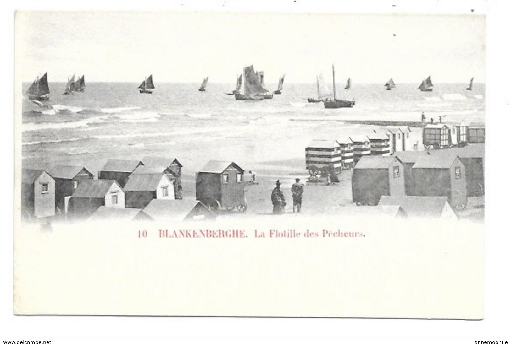 Blankenberge - La Flotille Des Pêcheurs. - Blankenberge