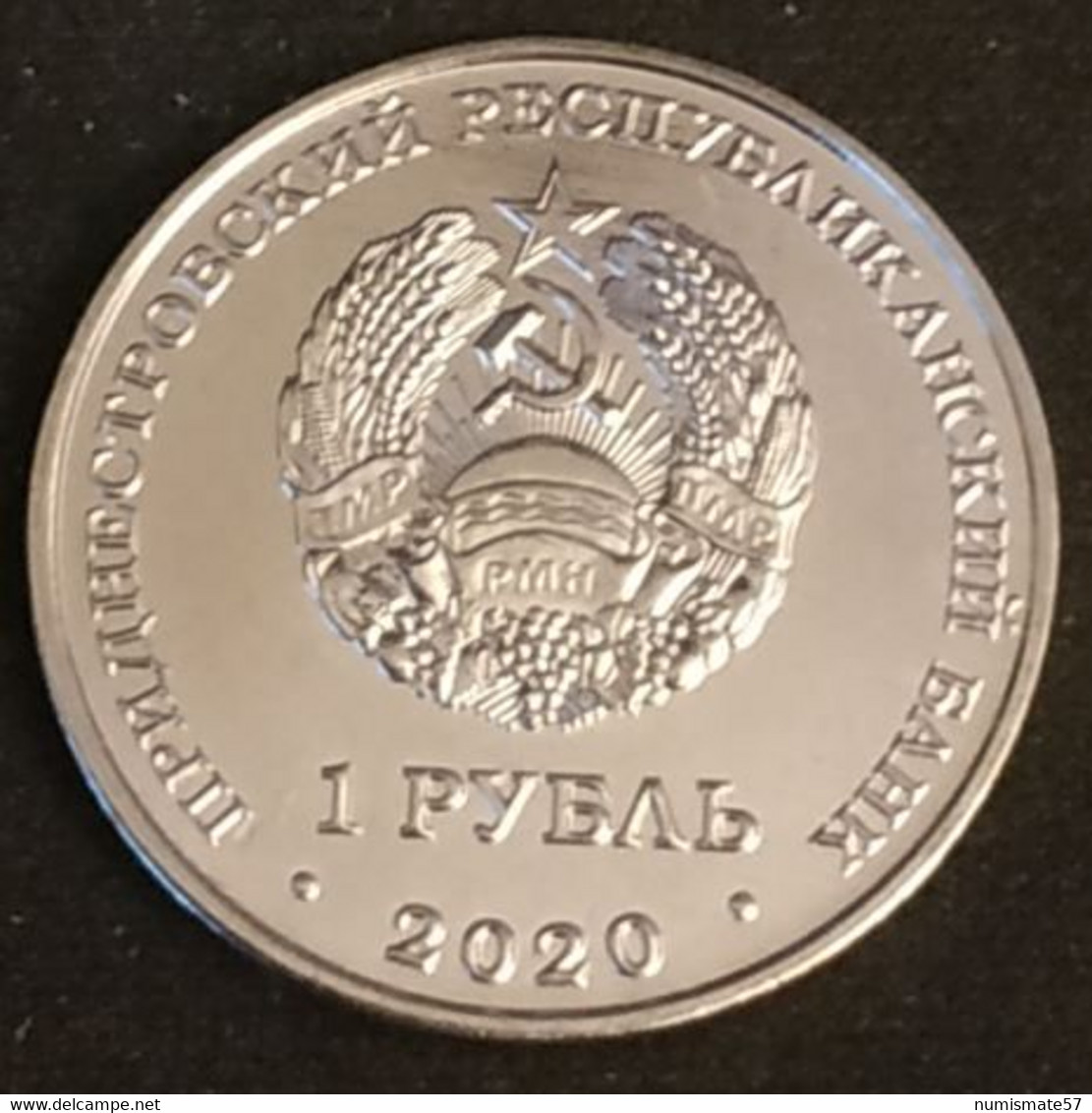 TRANSNISTRIE - TRANSNISTRIA - 1 ROUBLE 2020 - Chat Sauvage D’Europe - 50 000 Ex. - Neuve - UNC - ( Cat ) - Moldova