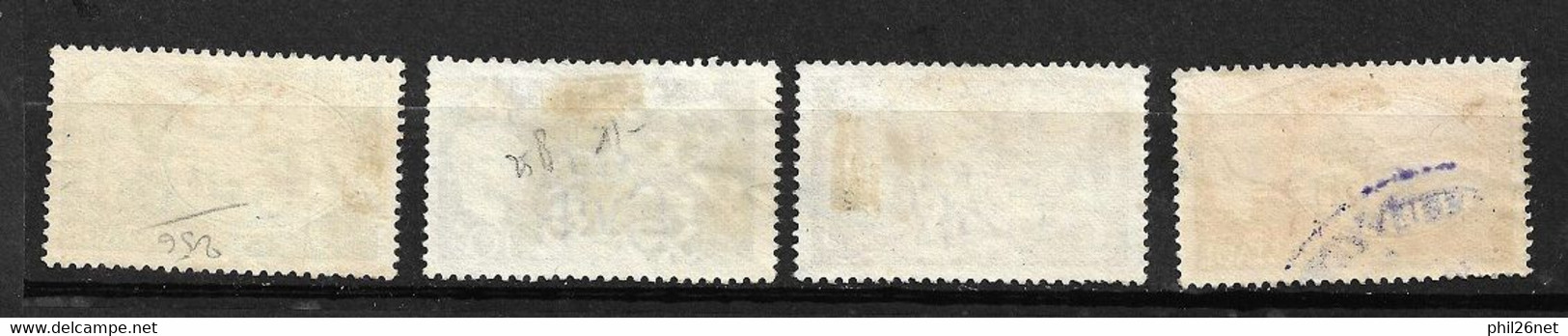 UK Royaume-Uni N° 256 à  259   Oblitérés   B /TB   à Moins De 10   % ! ! !   Le Moins Cher Du Site ! ! ! - Used Stamps