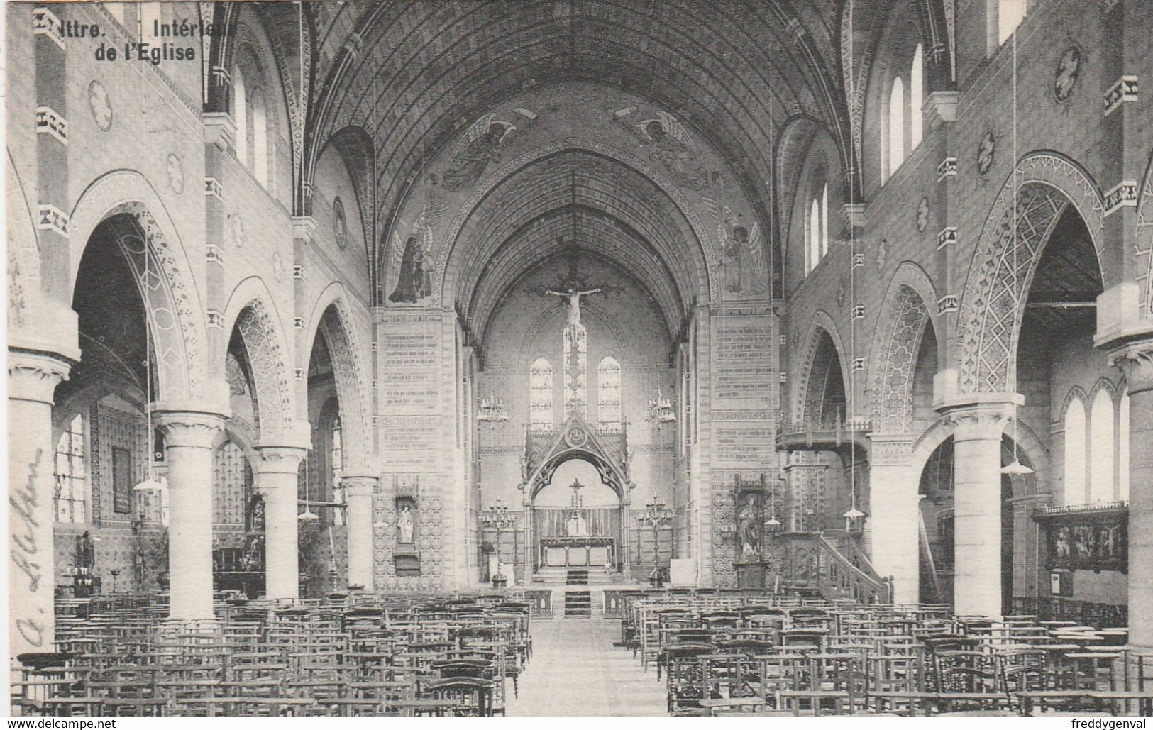 ITTRE INTERIEUR DE L,EGLISE - Ittre